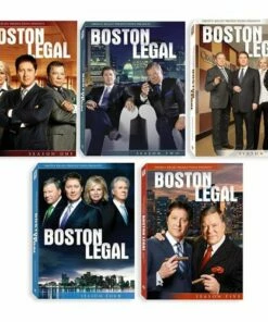 Boston Legal: Complete Series 1-5 ( 2009) - Legal Drama, Comedy