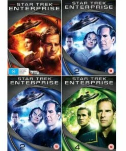 Star Trek Enterprise: Complete Series 1-4 ( 2017) - Science Fiction, Space Opera