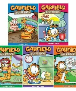 Garfield and Friends Seasons 1-5 Kids DVD ( 2005) - Kids Movie, Funny & Laugh