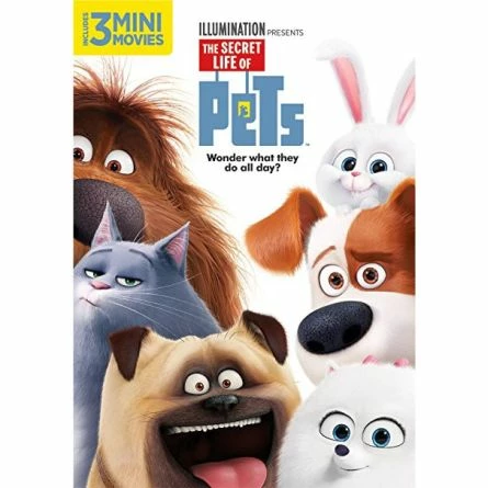 The Secret Life of Pets Kids DVD ( 2016) - Kids Movie, Louis C.K. 3 The Secret Life of Pets Kids DVD ( 2016) - Kids Movie, Louis C.K.