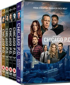 Chicago PD: Complete Series 1-8 DVD ( Sep. 17th 2021) - Police Procedural, Jason Beghe
