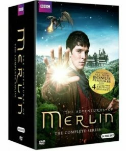 Merlin – Complete Series DVD ( 2019) - Action & Adventure, Colin Morgan