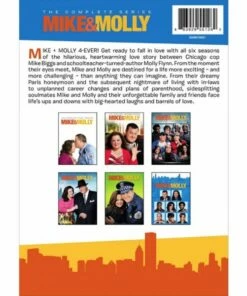 Mike and Molly: Complete Series 1-6 (2016) - Sitcom, Billy Gardell -Buy DVDs Online UK sales 2022 mike and molly complete series 1 6 dvd boxset 600x600 1