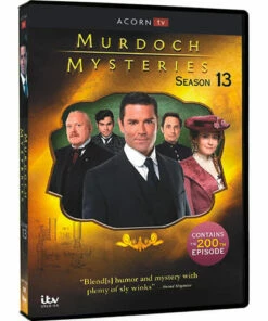 Murdoch Mysteries – Season 13 on DVD () - Mystery, H¨¦l¨¨ne Joy;Jonny Harris;Thomas Craig;Yannick Bisson