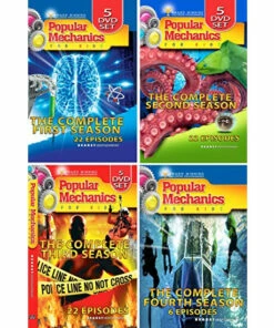 Popular Mechanics For Kids Complete Seasons 1-4 Kids DVD ( 2013) - Kids Movie, SCIENCE