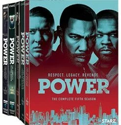 Power: Complete Series 1-5 DVD ( 2019) - Crime Drama, Omari Hardwick