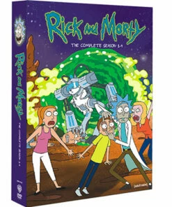 Rick and Morty: Complete Series 1-4 DVD (2020) - Animated Sitcom, Science Fiction