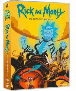 Rick and Morty: Complete Series 1-5 DVD ( Sep. 17th 2021) - Animated Sitcom, Justin Roiland