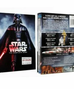 Star Wars: The Skywalker Saga 6 Movie Collection Blu-ray Region Free ( 2021) - Action & Adventure, Mark Hamill