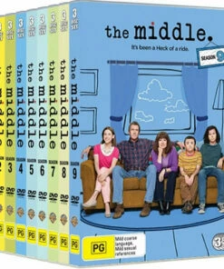 The Middle: Complete Series 1-9 DVD (2019) - Family Drama, Patricia Heaton