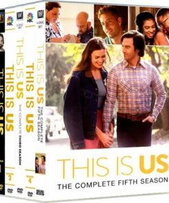 This is Us: Complete Series 1-5 DVD ( Dec. 19th 2021) - Family Drama, Milo Ventimiglia